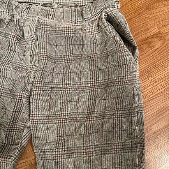 Made In Italy - Plaid Cozy Pants - Picture 2 of 3